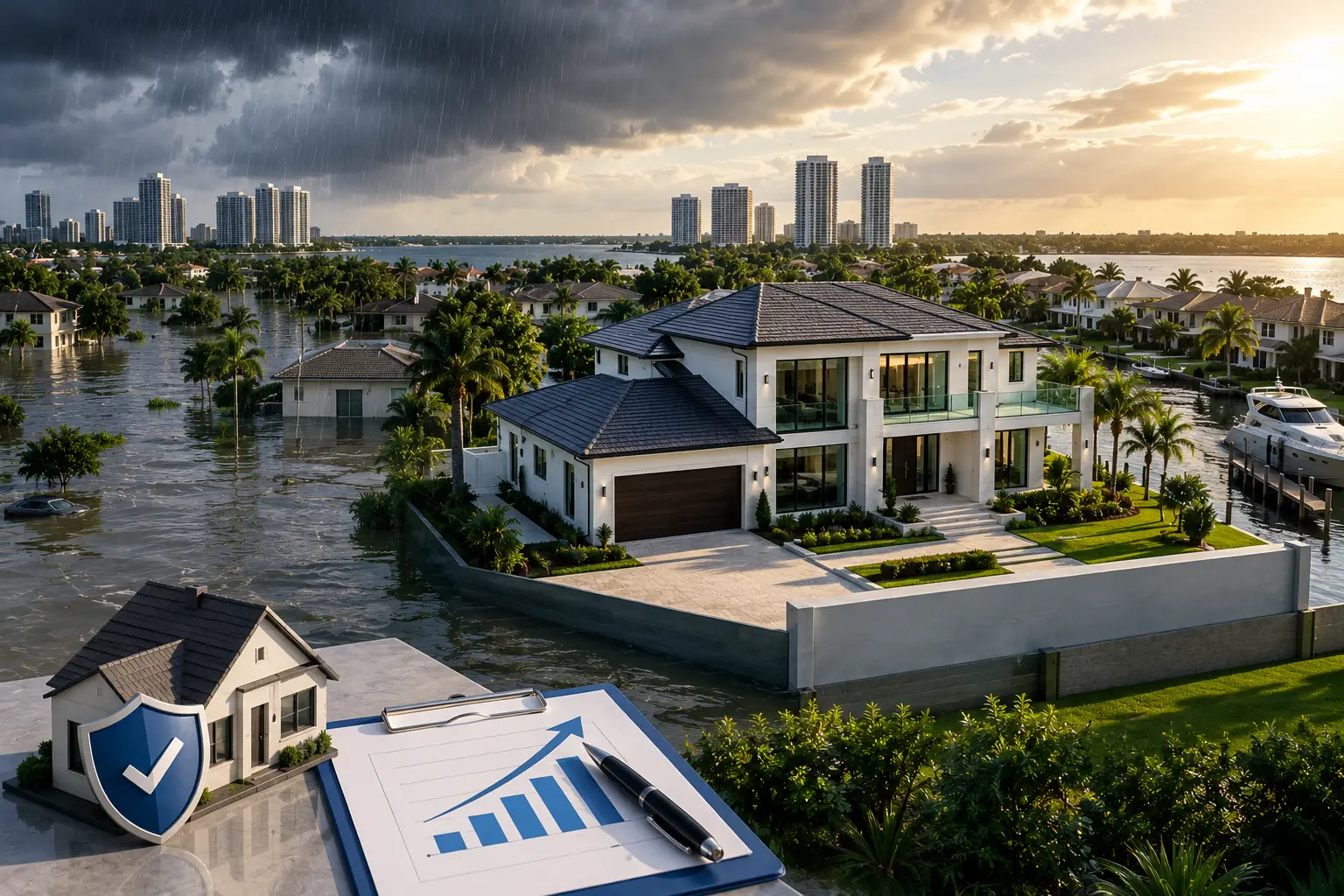 How Flood Zones Impact Home Insurance Premiums in South Florida - Kass Construction & Development, Inc. - flood zones impact home insurance -