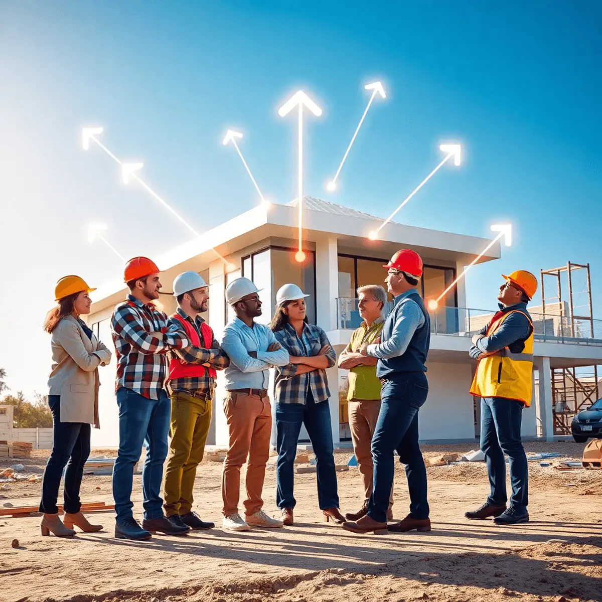 Coordination meeting on one of the international construction projects in South Florida