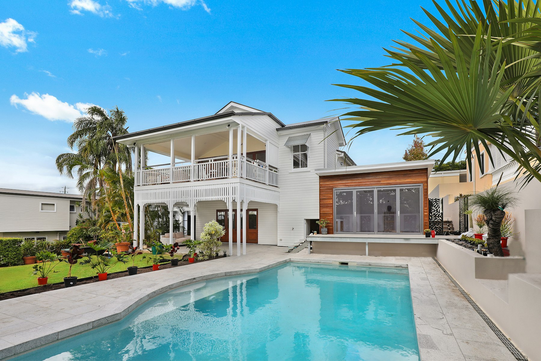 Luxury home exterior representing “turnkey” condition
