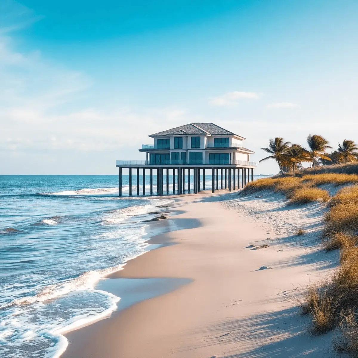 Engineering challenges of Intracoastal and oceanfront luxury home construction in South Florida