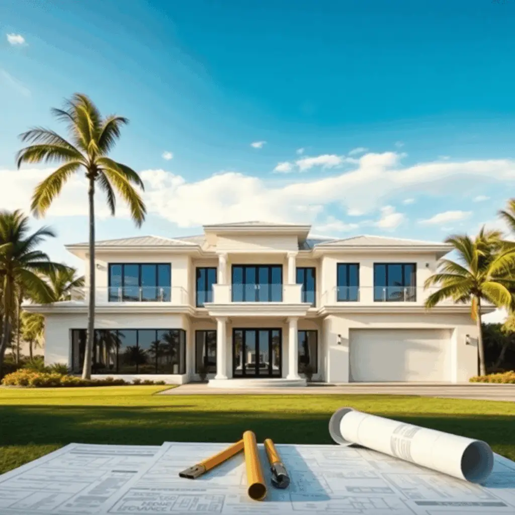 Absentee international owner luxury home completed in South Florida