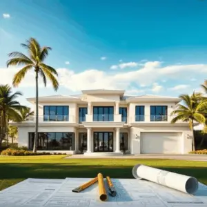 Absentee international owner luxury home completed in South Florida