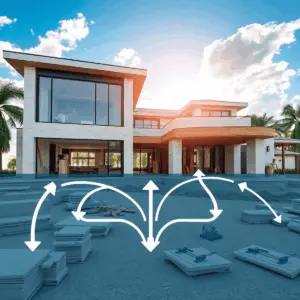 Contingency planning for supply chain issues in luxury construction