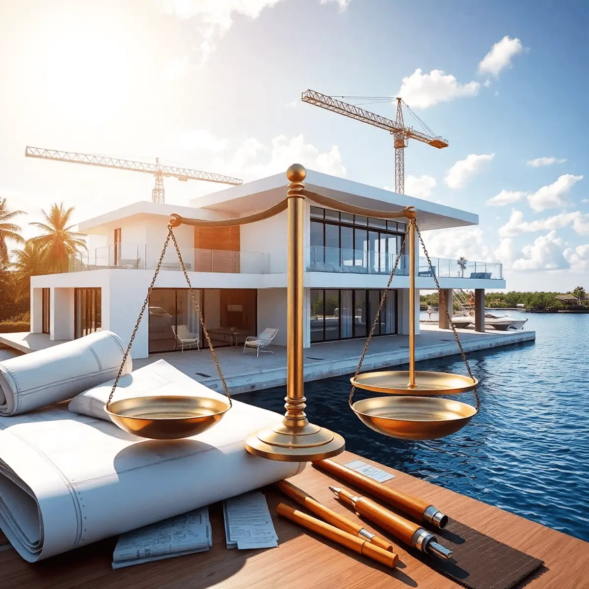 Dispute resolution clauses in Florida luxury construction contracts