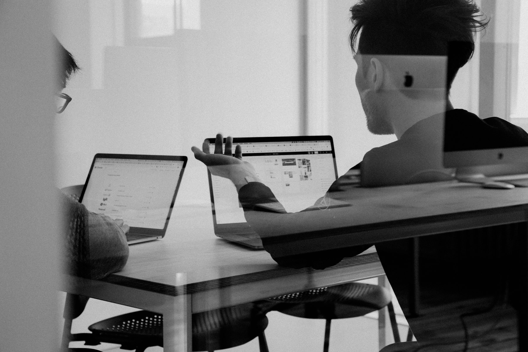 Owner reviewing remote construction updates on a tablet