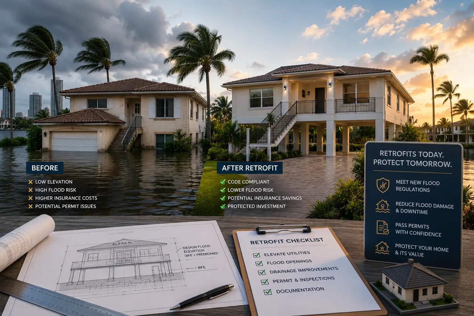 Retrofitting Existing Homes for New Flood Zone Regulations - 1 Retrofitting Existing Homes for New Flood Zone Regulations - Kass Construction & Development, Inc. - Retrofitting Existing Homes for New Flood Zone Regulations -