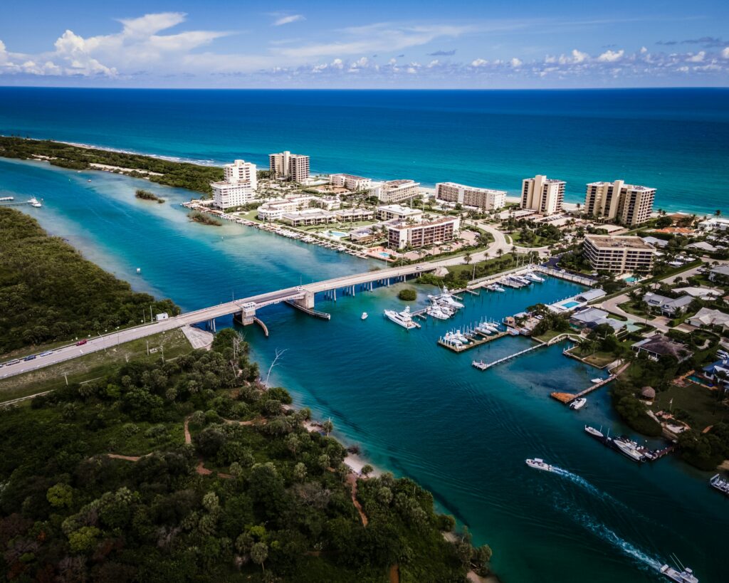 Luxury waterfront home construction site in South Florida with owner’s representative consulting on plans – Owner’s Representative vs. General Contractor