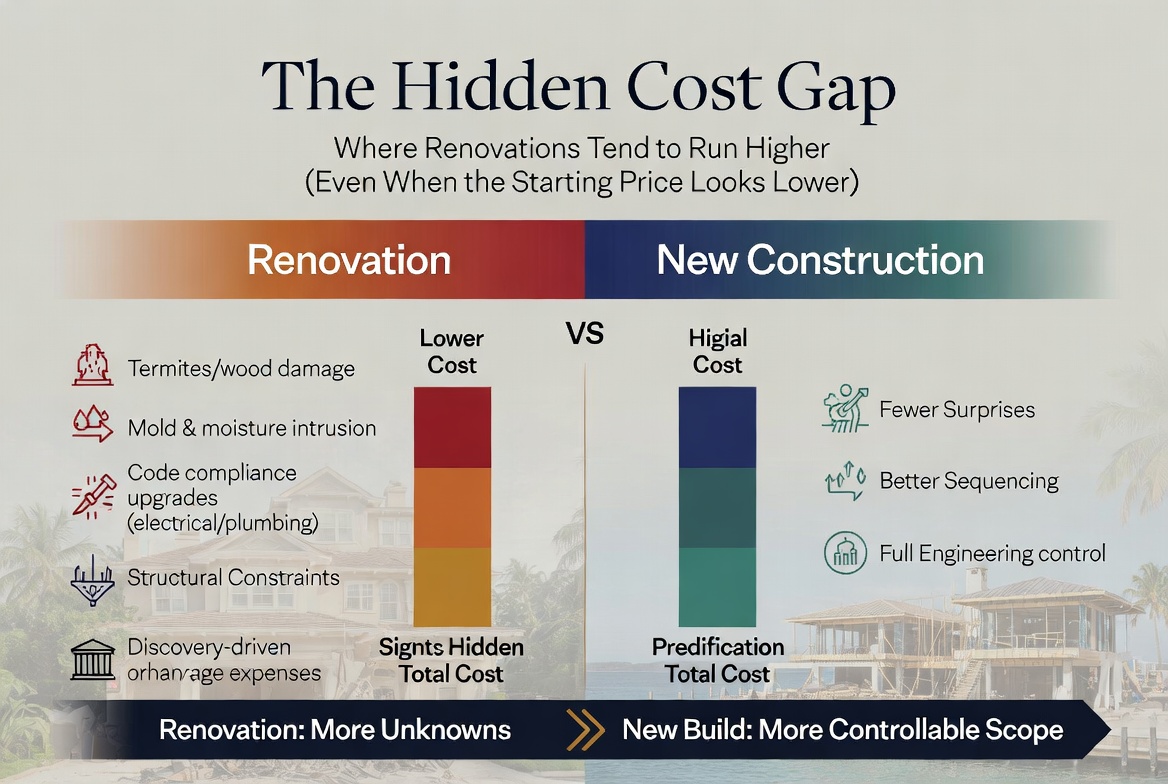 Renovation vs. New Construction: Full Financial and Timeline Comparison - Kass Construction & Development, Inc. - renovation vs new construction financial timeline comparison -