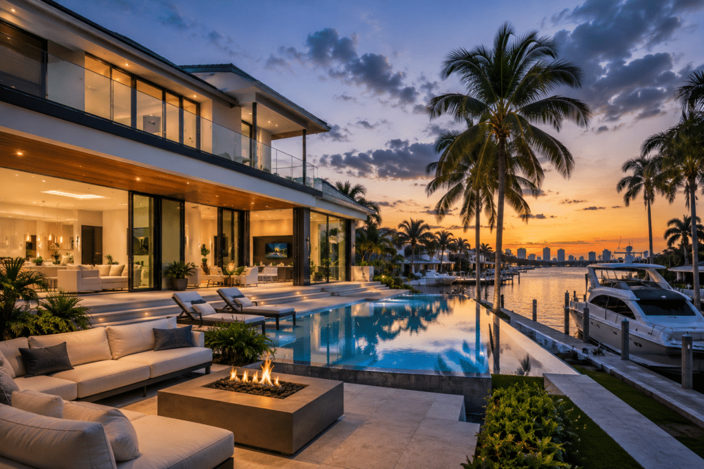 Hollywood Waterfront Homes