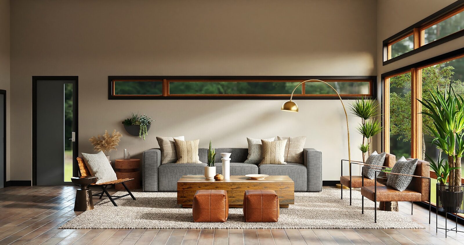 Strategic Design Decisions Long-Term Property Value in South Florida - 4 white and brown living room set