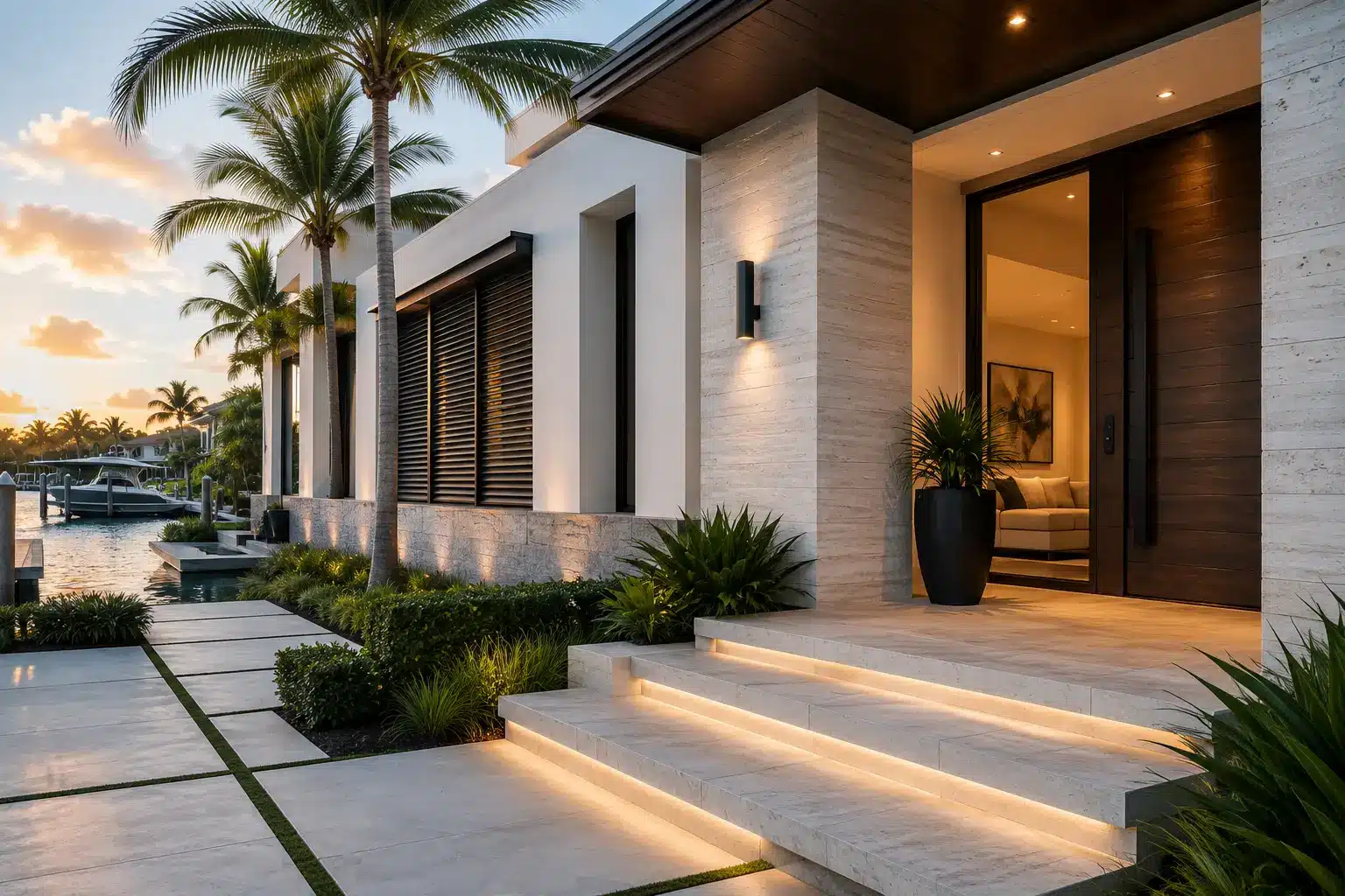 A completed luxury home delivered without permitting mistakes