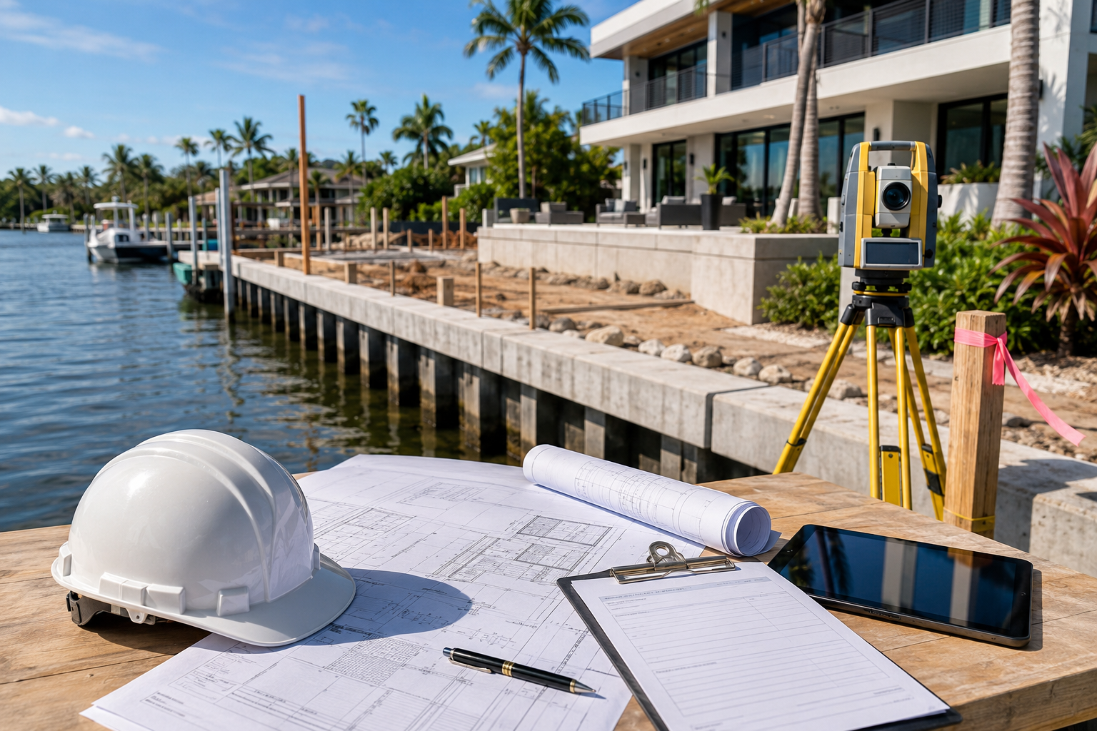 Hurricane-Resistant Seawall Design Standards - 2 Survey and coastal engineering planning