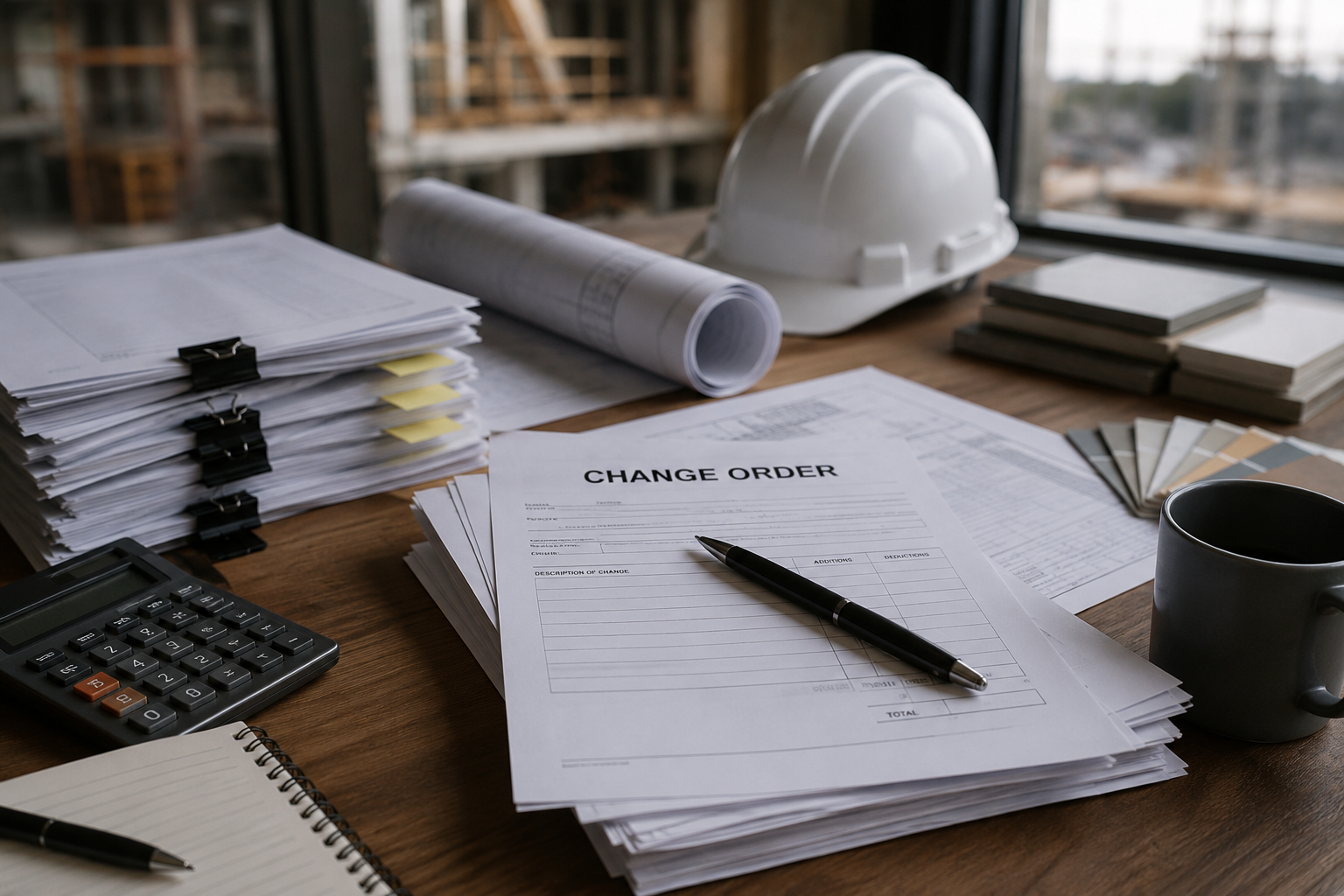 Change Order Abuse in Luxury Construction - 2 Construction paperwork and cost review