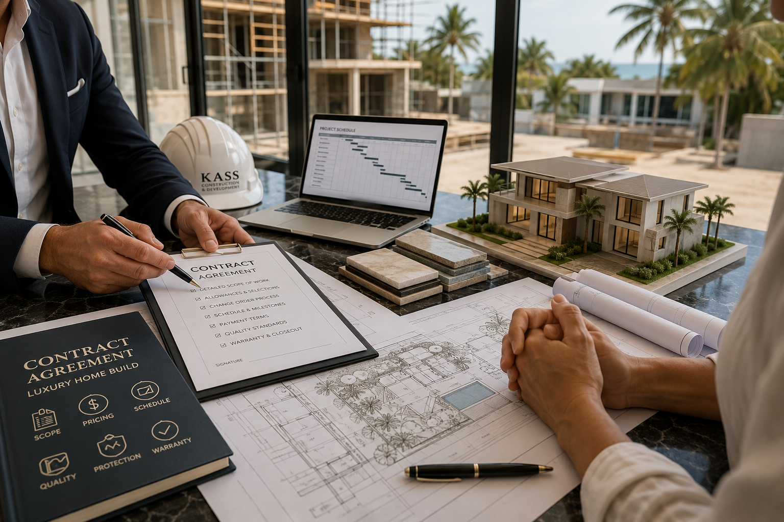 Negotiating Stronger Contractor Agreements for Luxury Home Builds - 1 negotiating stronger contractor agreements luxury home south florida