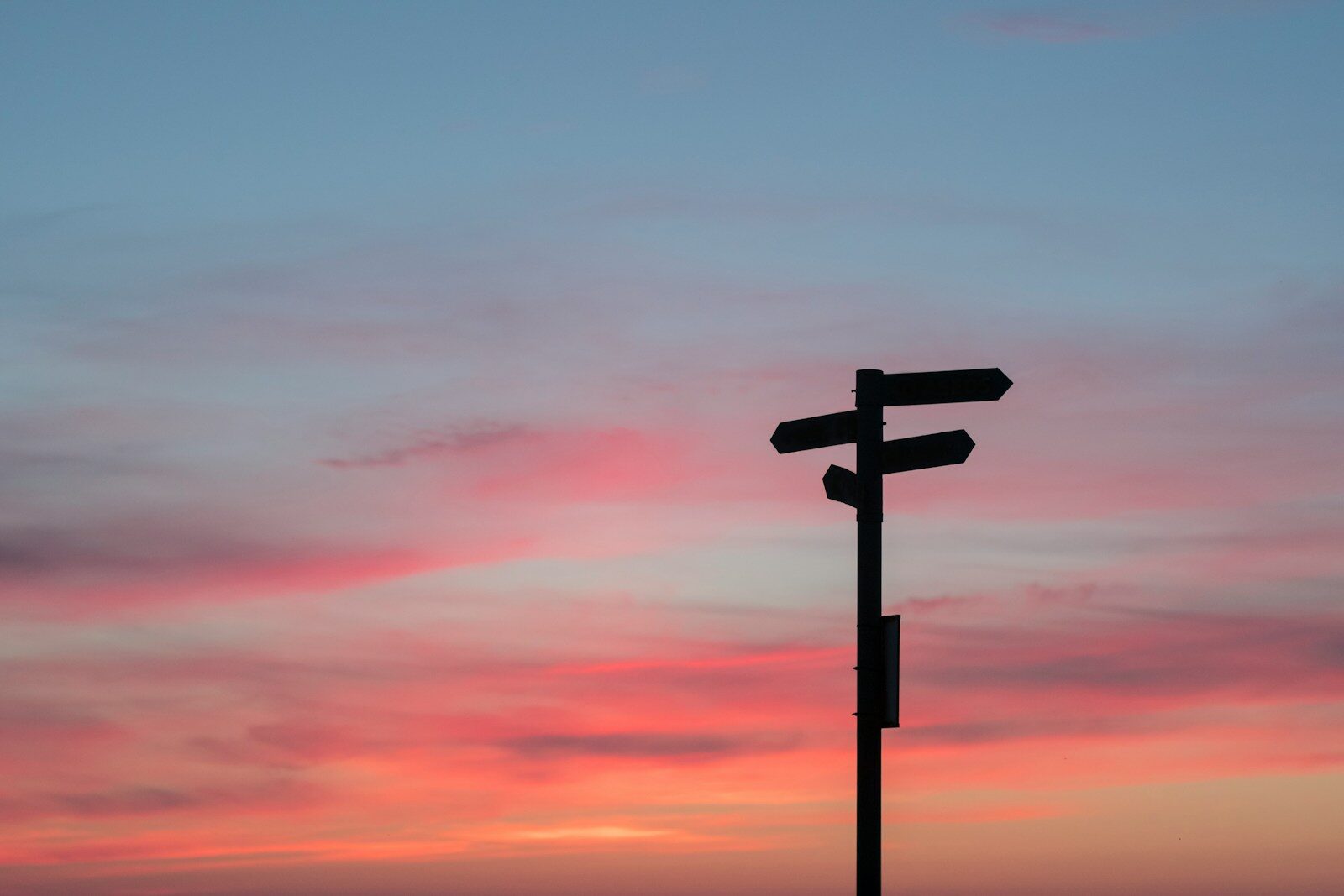 Strategic Design Decisions Long-Term Property Value in South Florida - 5 silhouette of road signage during golden hour
