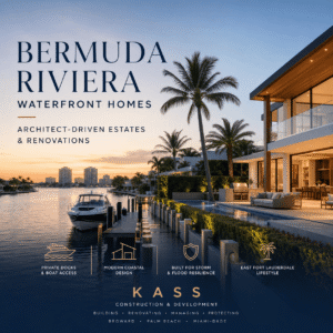 Bermuda Riviera Waterfront Homes | Architect-Driven Estates & Renovations