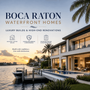 Boca Raton Waterfront Homes | Luxury Builds & High-End Renovations