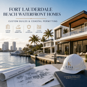 Fort Lauderdale Beach Waterfront Homes | Custom Builds & Coastal Permitting