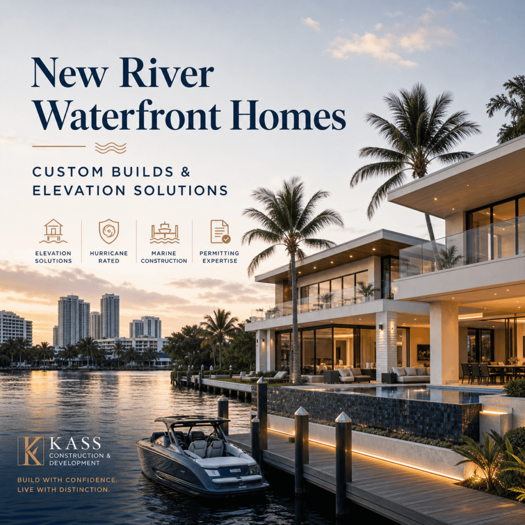Fort Lauderdale New River Waterfront Homes | Custom Builds & Elevation Solutions