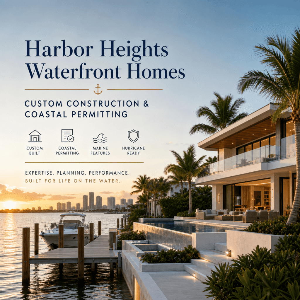 Harbor Heights Waterfront Homes | Custom Construction & Coastal Permitting