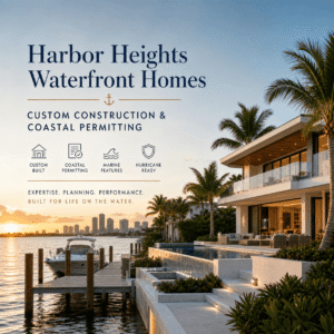 Harbor Heights Waterfront Homes | Custom Construction & Coastal Permitting
