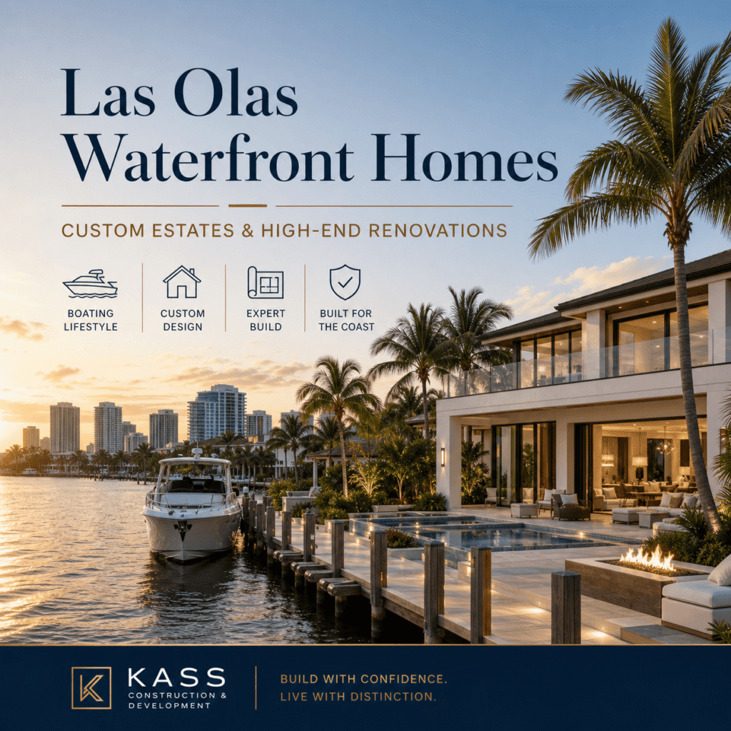 Las Olas Area Waterfront Homes | Custom Estates & High-End Renovations