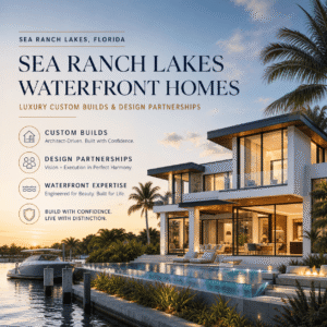Sea Ranch Lakes Waterfront Homes | Luxury Custom Builds & Design Partnerships