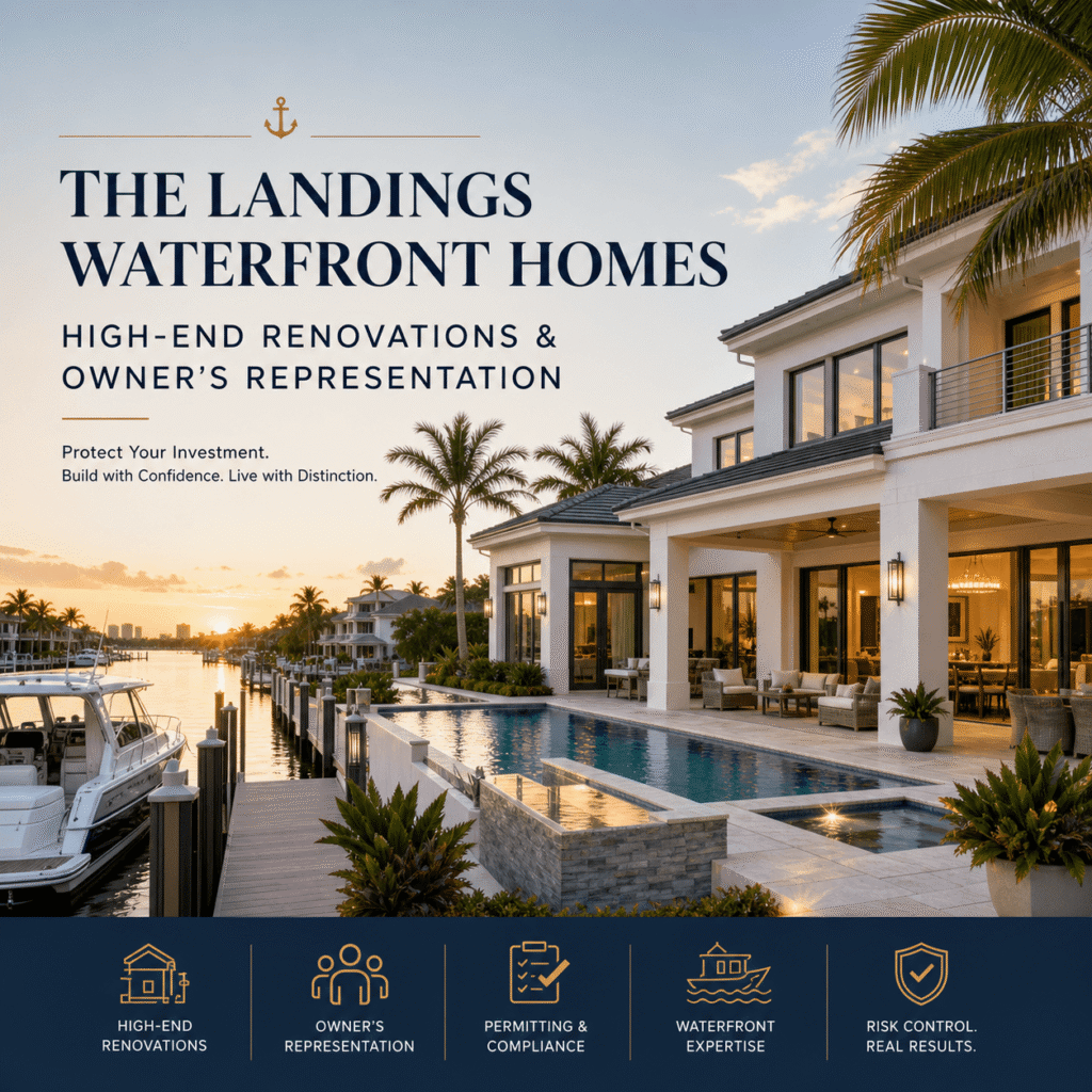 The Landings Waterfront Homes | High-End Renovations & Owner’s Representation