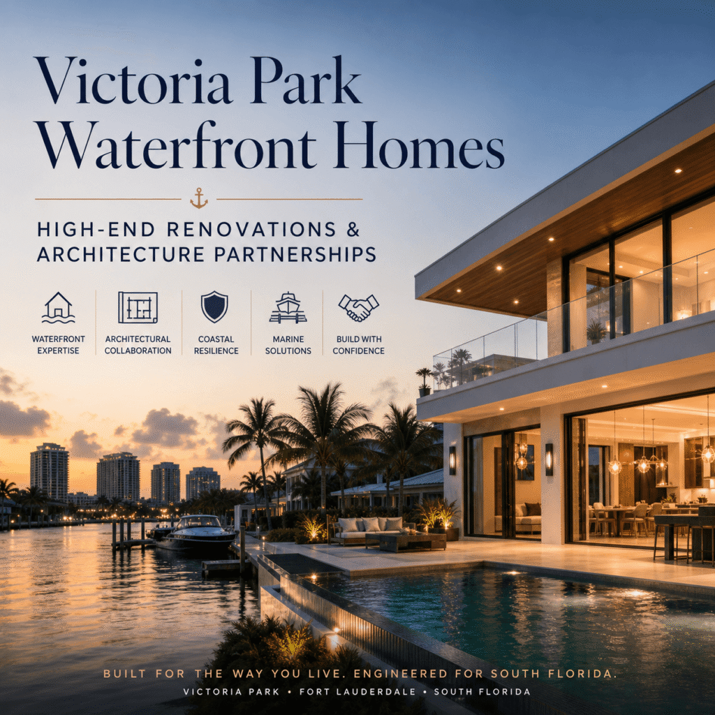 Victoria Park Waterfront Homes | High-End Renovations & Architecture Partnerships